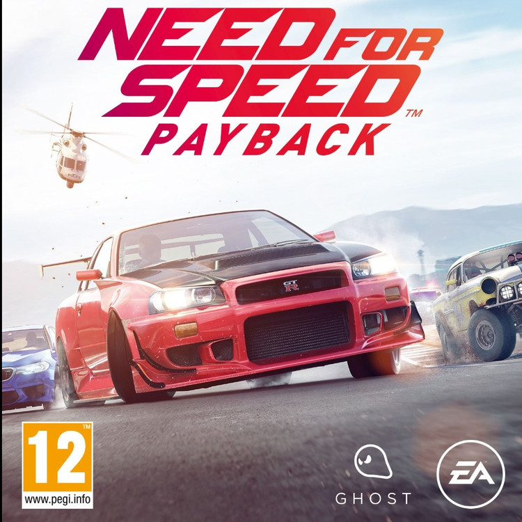 دیتا بازی کامپیوتری Need for Speed Payback حجم 27 گیگابایت