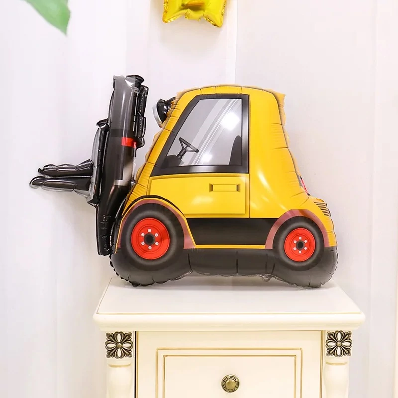 بادکنک فویلی مدل ماشین لیفتراک کد ForkliftB