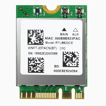 کارت وایرلس لپ تاپ Realtek RTL8822CE 802.11ac M.2