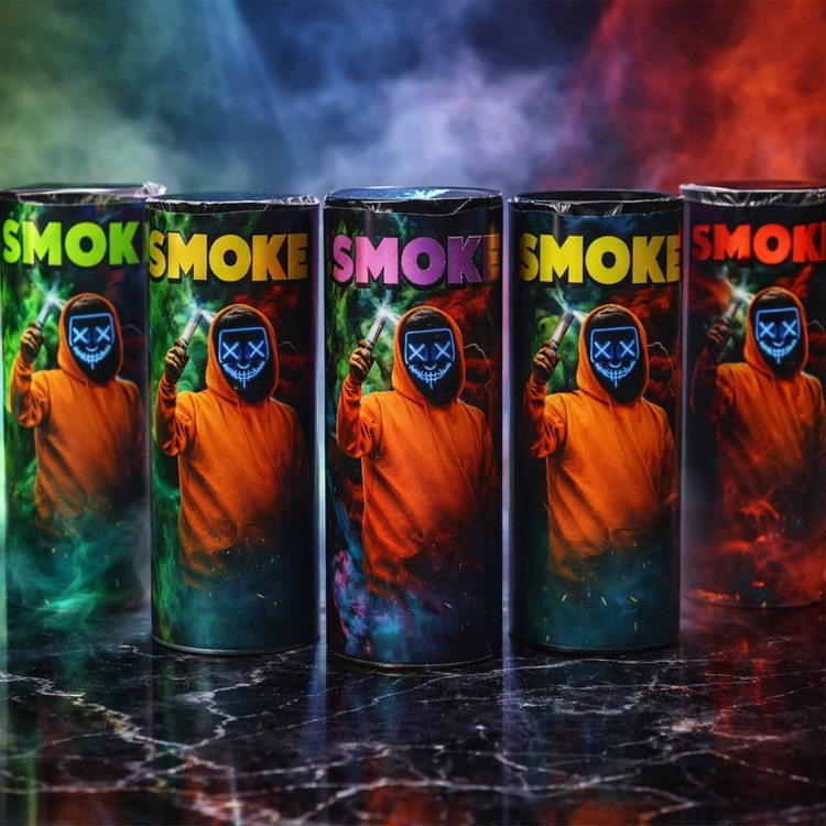 دود رنگی مدل زمینی SMOKE