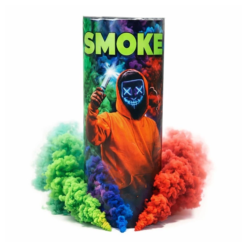 دود رنگی مدل زمینی SMOKE