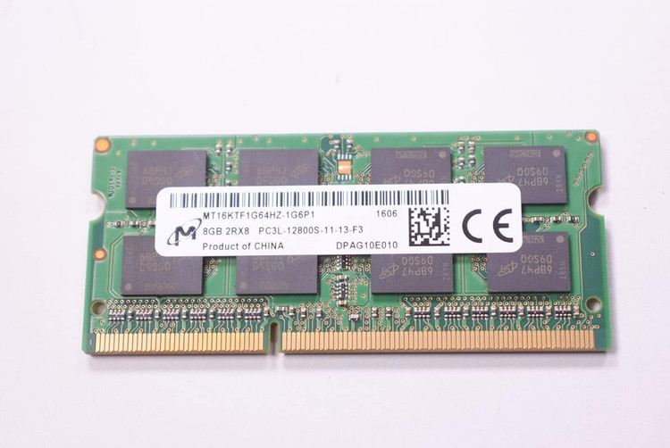 رم لپ تاپ میکرون مدل DDR3L PC3L-12800S 1600MHz ظرفیت 8 گیگابایت