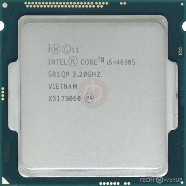 پردازنده مرکزی اینتل سری Haswell مدل Core i5-4690S
