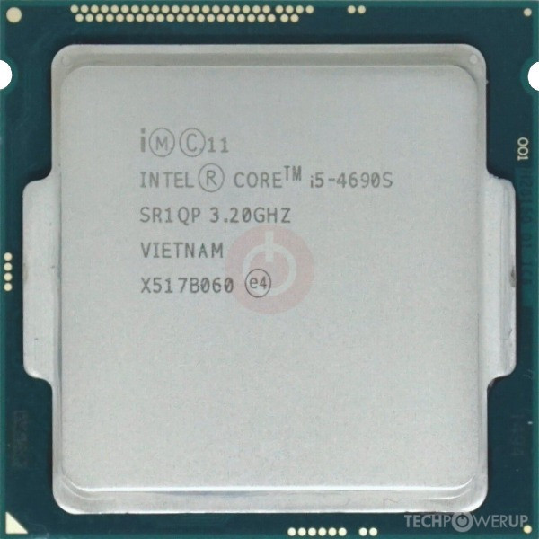 پردازنده مرکزی اینتل سری Haswell مدل Core i5-4690S