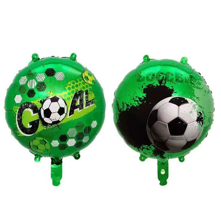 بادکنک فویلی مدل گرد فوتبالی Goal کد KP-2145