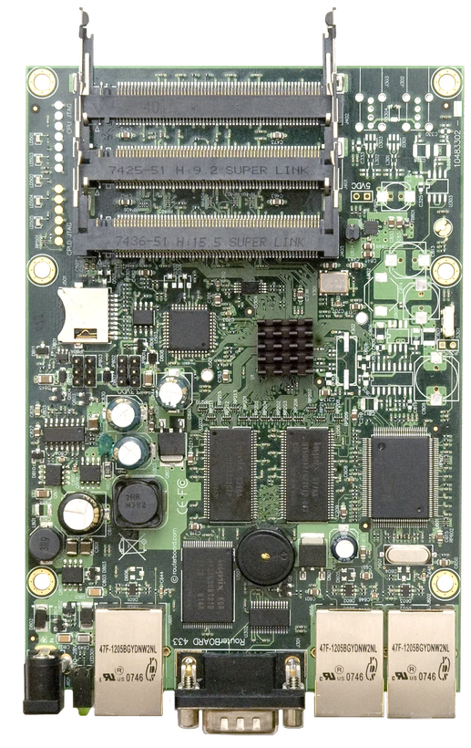 روتر برد میکروتیک مدل MIKROTIK RB433AH