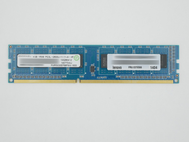 رم دسکتاپ رمکسل مدل DDR3L PC3L-12800U 1600MHz ظرفیت 4 گیگابایت