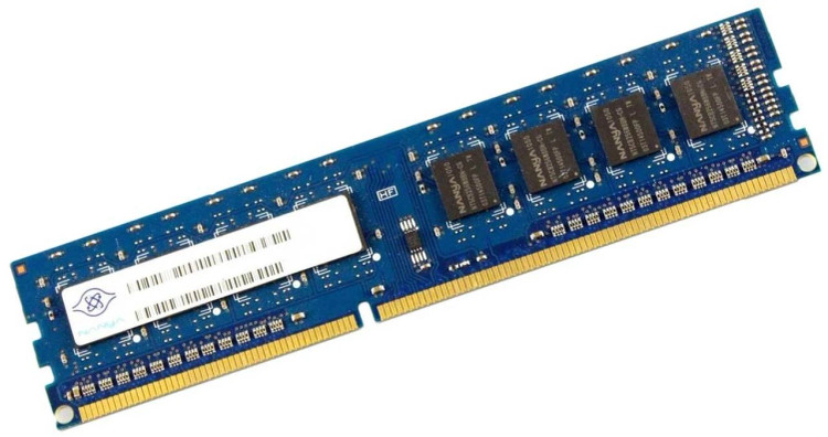 رم دسکتاپ نانیا مدل DDR3 PC3-12800U 1600MHz ظرفیت 4 گیگابایت