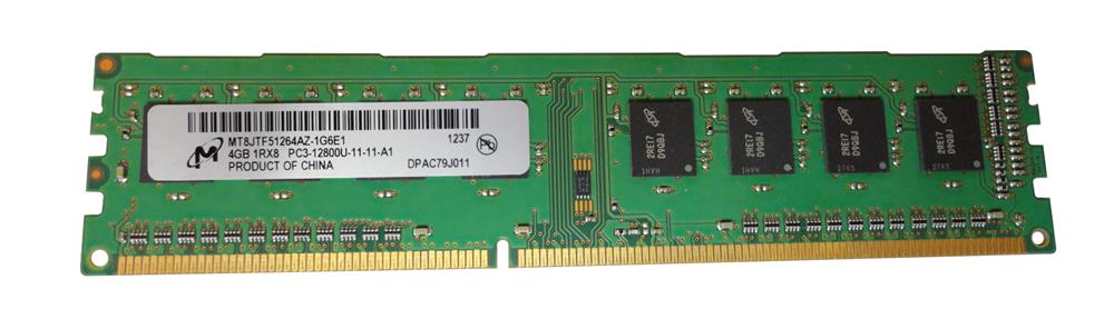 رم دسکتاپ میکرون مدل DDR3 PC3L-12800U 1600MHz ظرفیت 4 گیگابایت