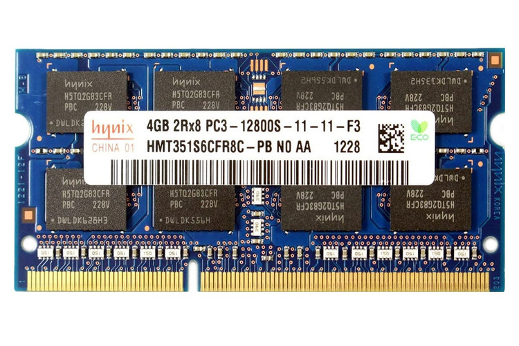 رم لپ تاپ هاینیکس مدل DDR3 PC3-12800S 1600MHz ظرفیت 4 گیگابایت