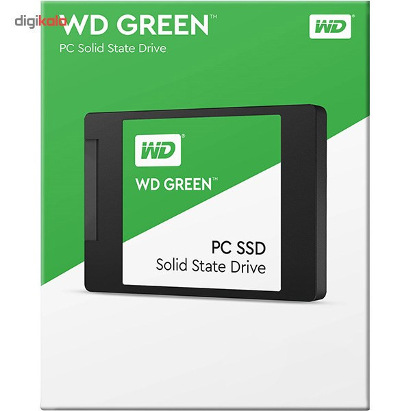 اس اس دی اینترنال وسترن دیجیتال مدل Green ظرفیت 480 گیگابایت