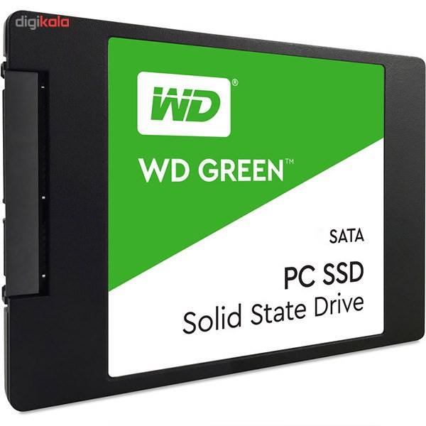 اس اس دی اینترنال وسترن دیجیتال مدل Green ظرفیت 480 گیگابایت