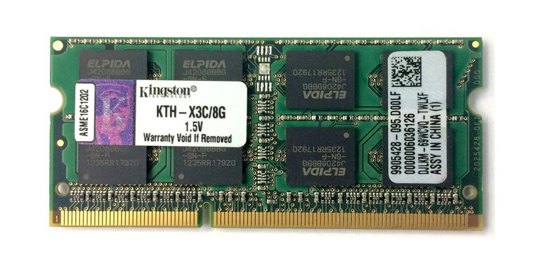 رم لپ تاپ کینگستون مدل DDR3 PC3-12800S 1600MHz ظرفیت 8 گیگابایت