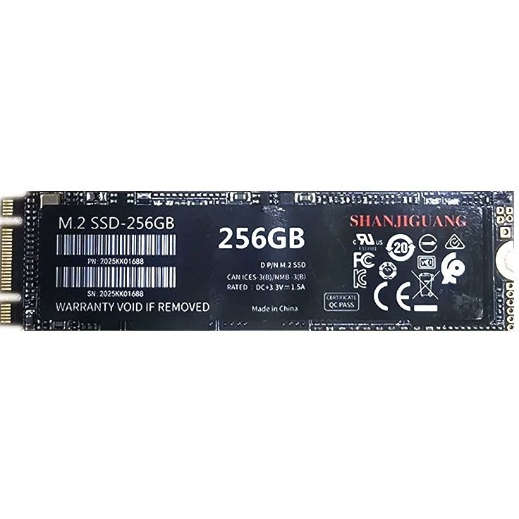 اس اس دی اینترنال شانجیگوانگ مدل M.2 SSD-256GB ظرفیت 256 گیگابایت