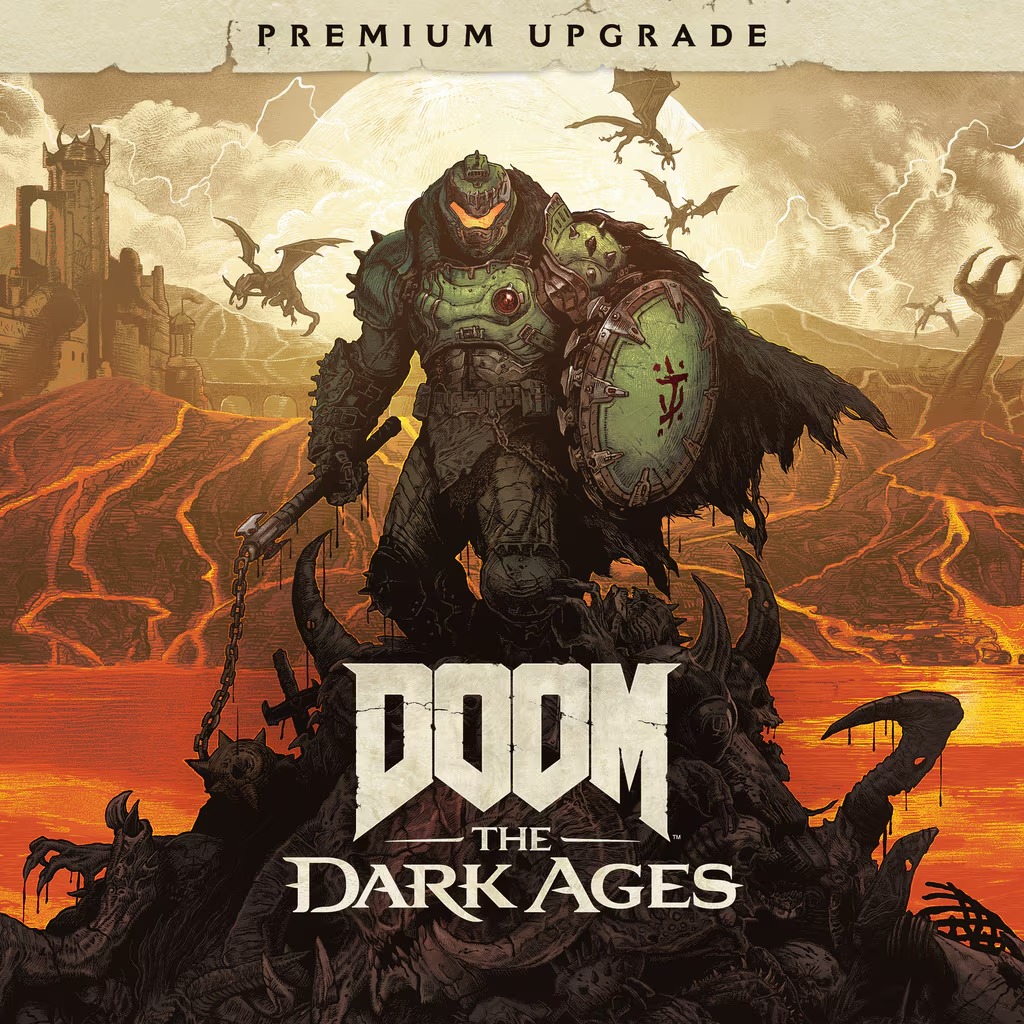 دیتا بازی کامپیوتری DOOM The Dark Ages حجم 99 گیگابایت